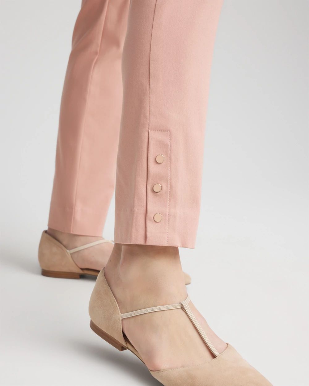 Brigitte™ Slim Rivet Ankle Pants | Chico's